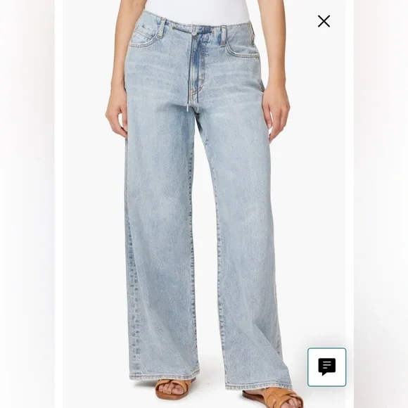 Habitual Drawstring Denim Jeans Wide Leg size 30/10 - Picture 1 of 7